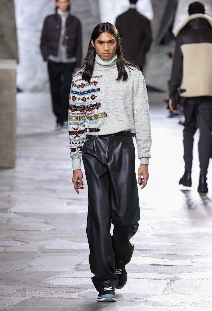 Hermes : Runway - Paris Fashion Week - Menswear Fall-Winter 2023-2024