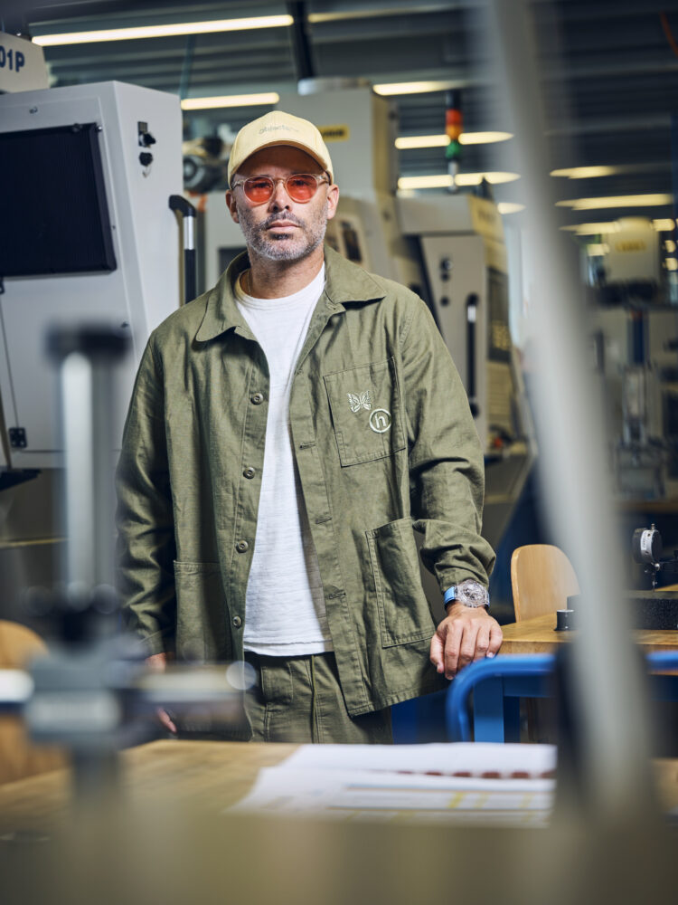 Hublot Ambassador Daniel Arsham at the Hublot Manufacture (4)