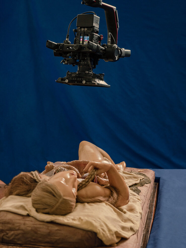 Immagine delle riprese del film di David Cronenberg Museo La Specola di Firenze Foto: Flavio Pescatori Courtesy Fondazione Prada