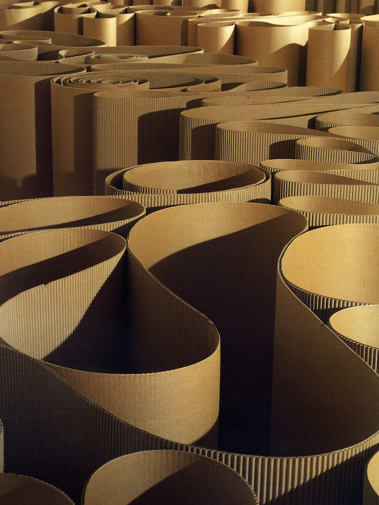 Michelangelo Pistoletto_Labirinto_1969-2022_cartone ondulato_dimensioni ambientali_Courtesy Cittadellarte - Fondazione Pistoletto