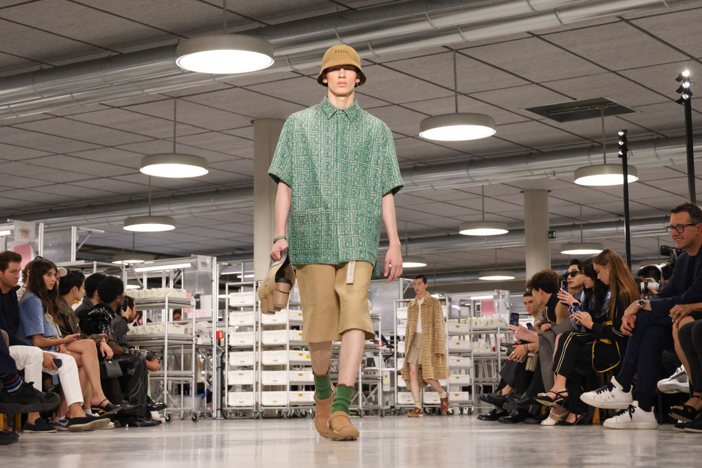 Fendi Men's SS24 Fashion Show - Runway