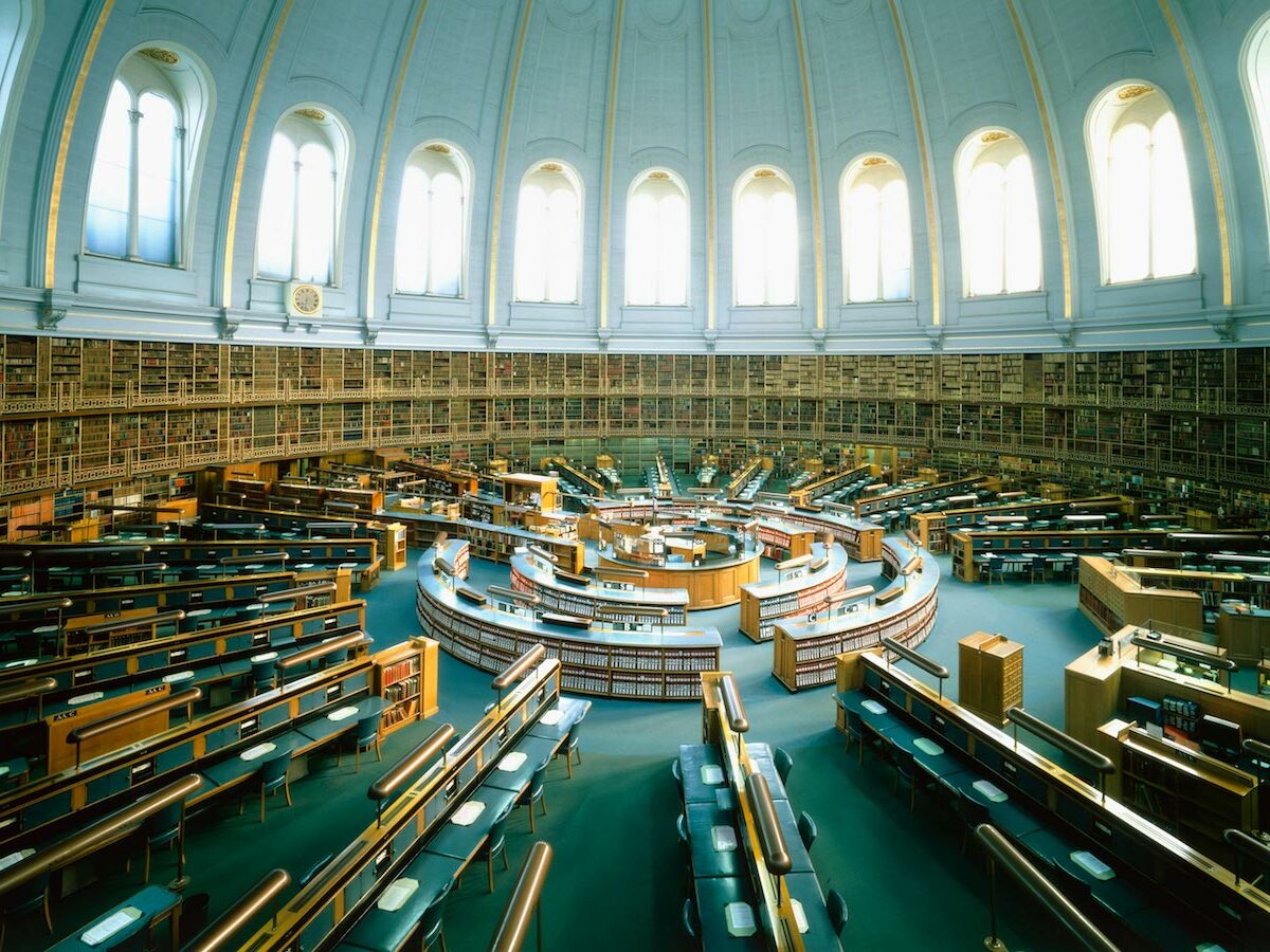 British Library Reading Room Biblioteche spettacolari
