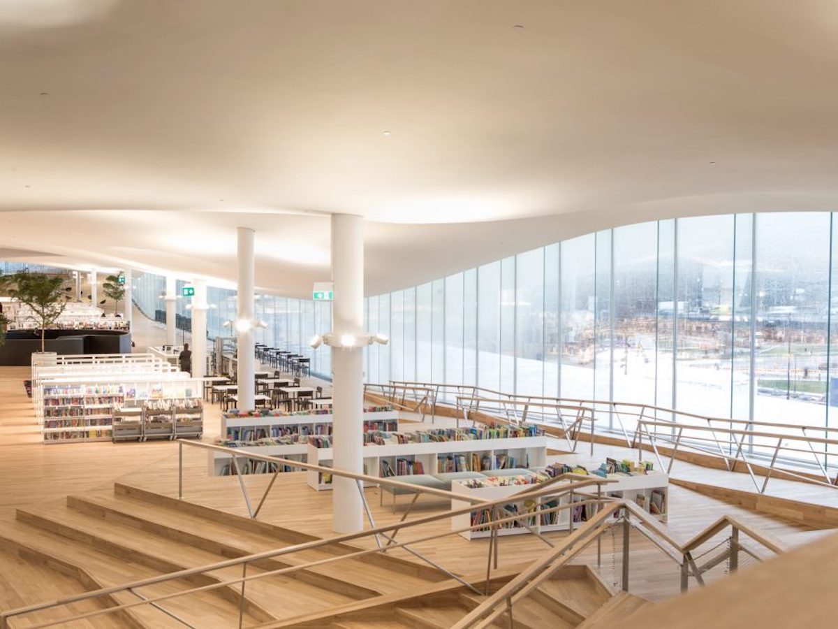 Oodi library in Helsinki, Finland - Photo Danica O. Kus- Biblioteche spettacolari