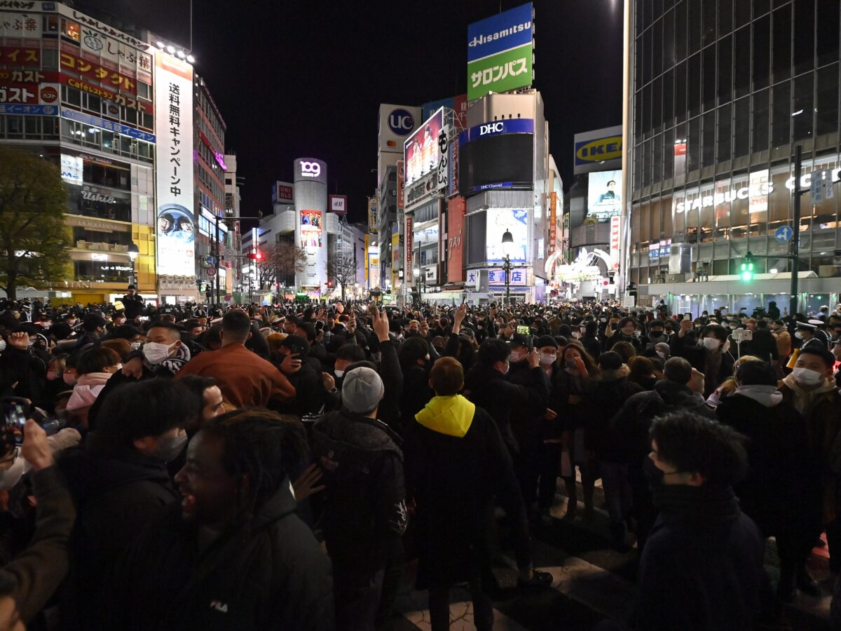 New year celebrations in Tokyo