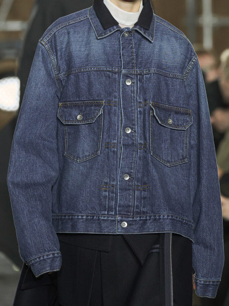 Giacca jeans uomo autunno