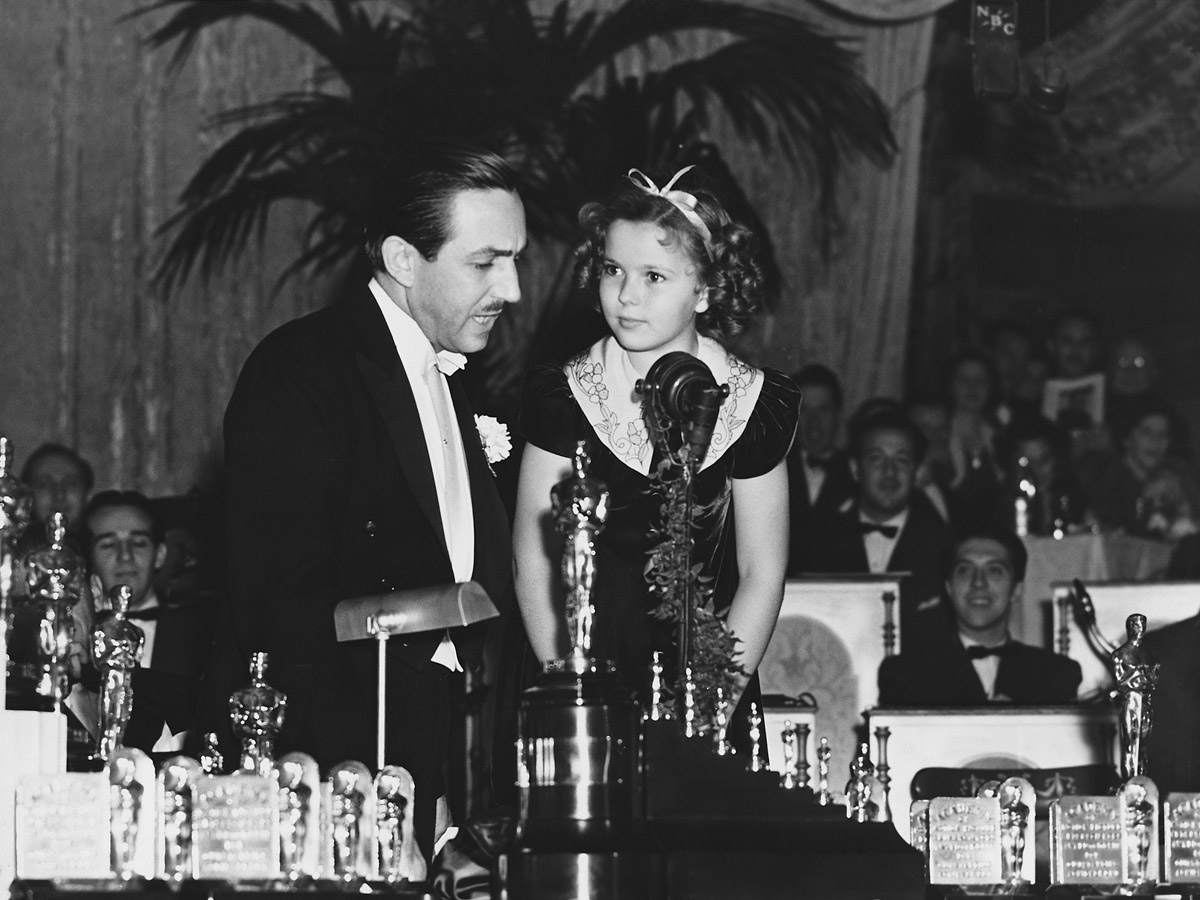 Shirley Temple e Walt Disney Shirley Temple e Walt Disney