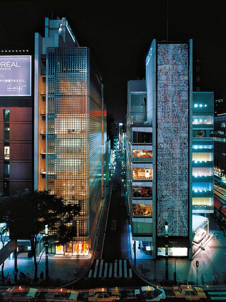 Renzo Piano - Hermès, Tokyo - Photro by Michel Dénancé