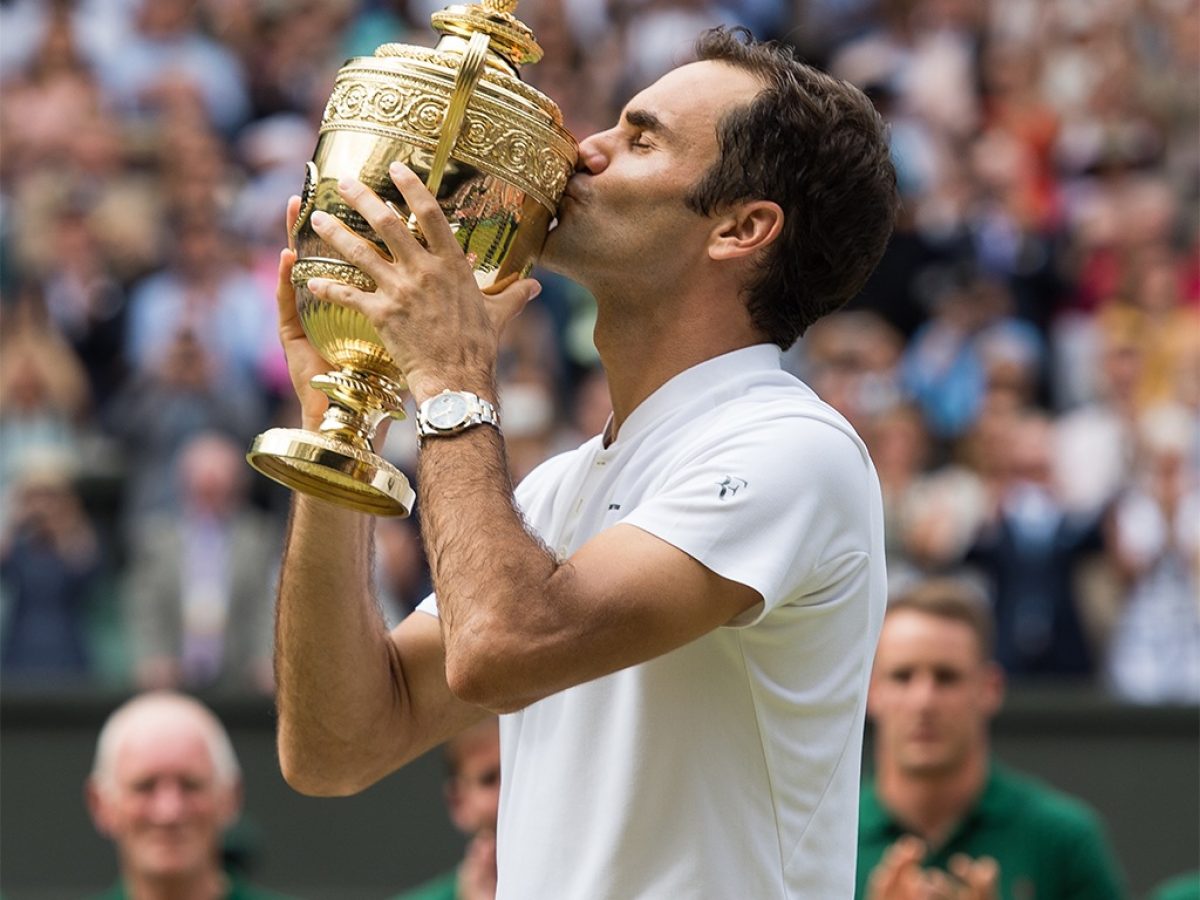 Roger Federer a Wimbledon