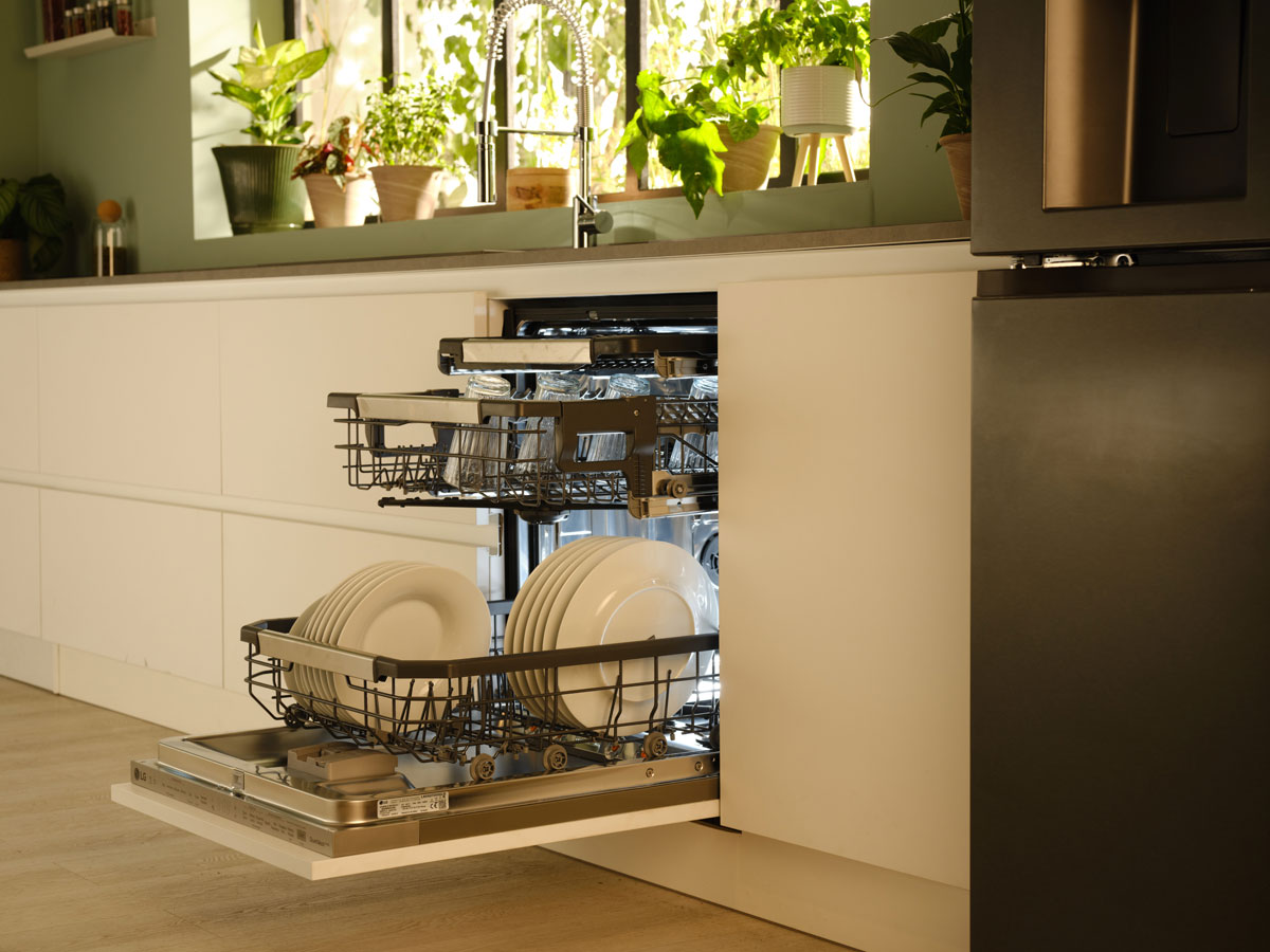 Nuova lavastoviglie LG da incasso