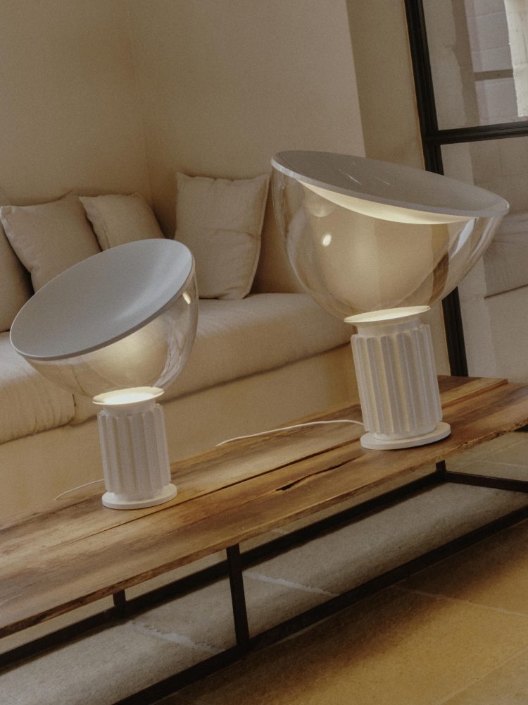 Flos Taccia_matte white_ph Consiglio Manni