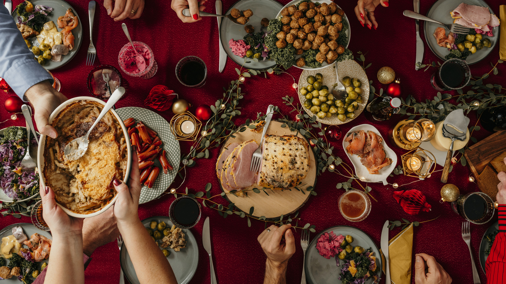 menu per le feste natalizie