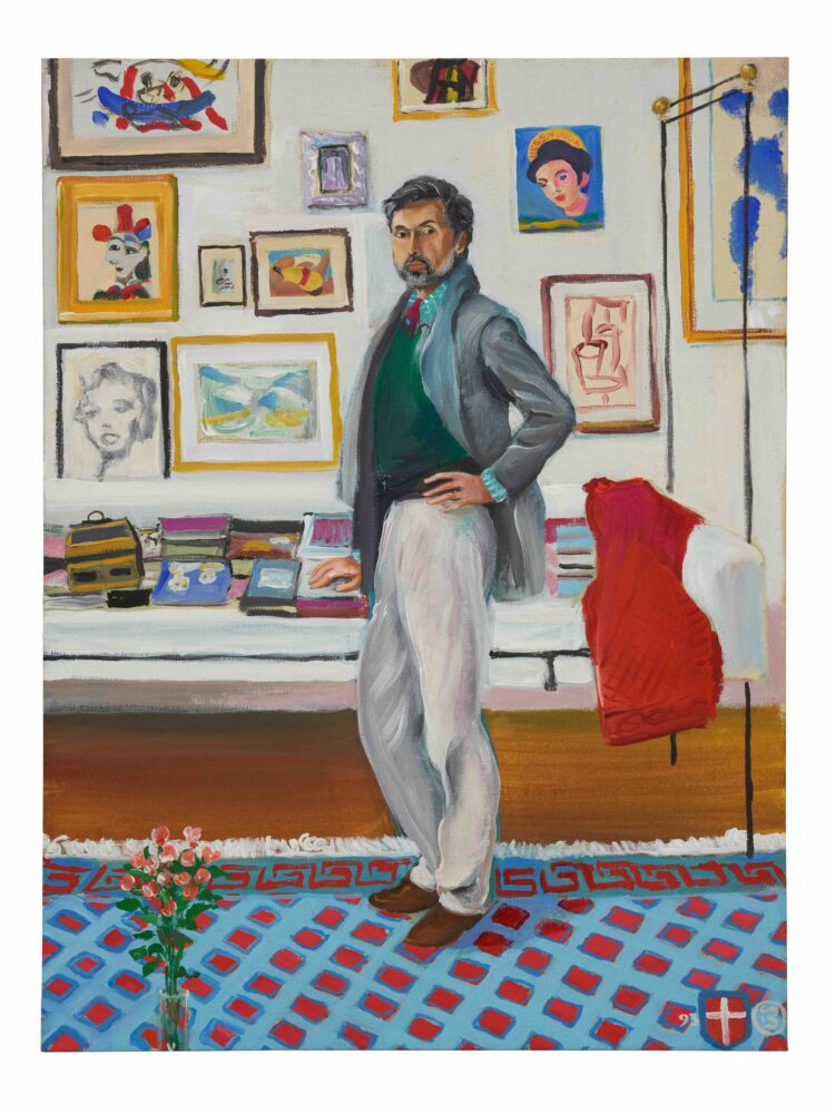 02 David Bowes, Portrait of Ges, 1993, Collezione Gian Enzo Sperone