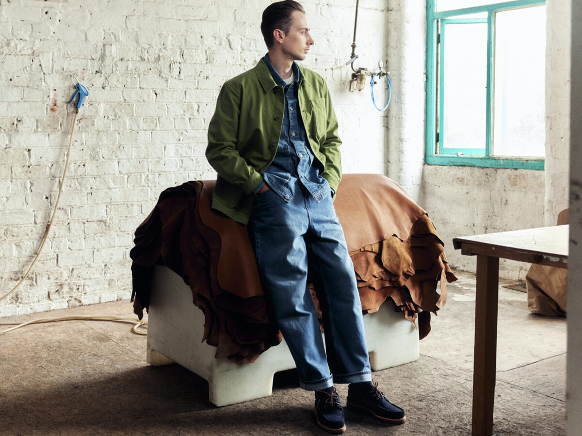 TIMBERLAND E C.F. STEAD_COLLEZIONE INDIGO SUEDE ICONS_01