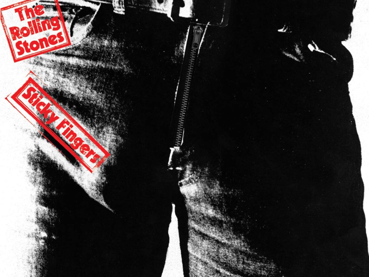 Andy Warhol, Sticky Fingers (1969) Rolling Stones