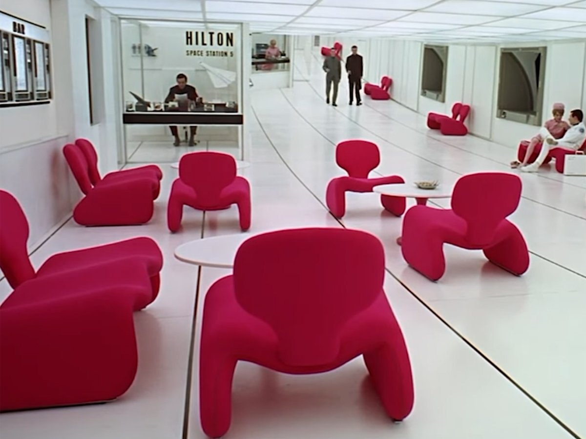 film design architettura 2001: Odissea nello spazio