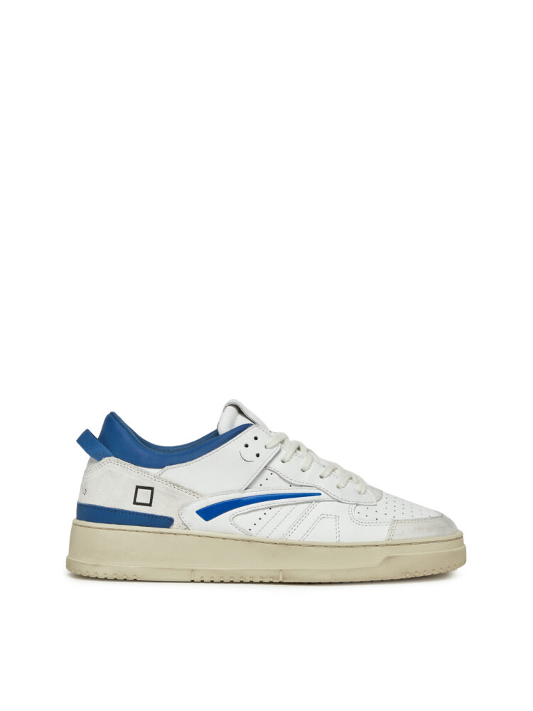 D.A.T.E._TORNEO LEATHER WHITE BLUETTE