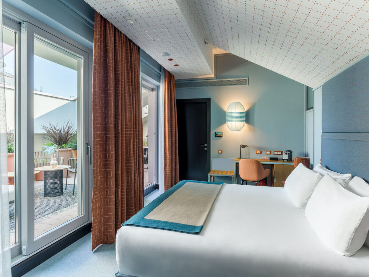 Penthouse Room 2 Hotel Room Mate Giulia Milan