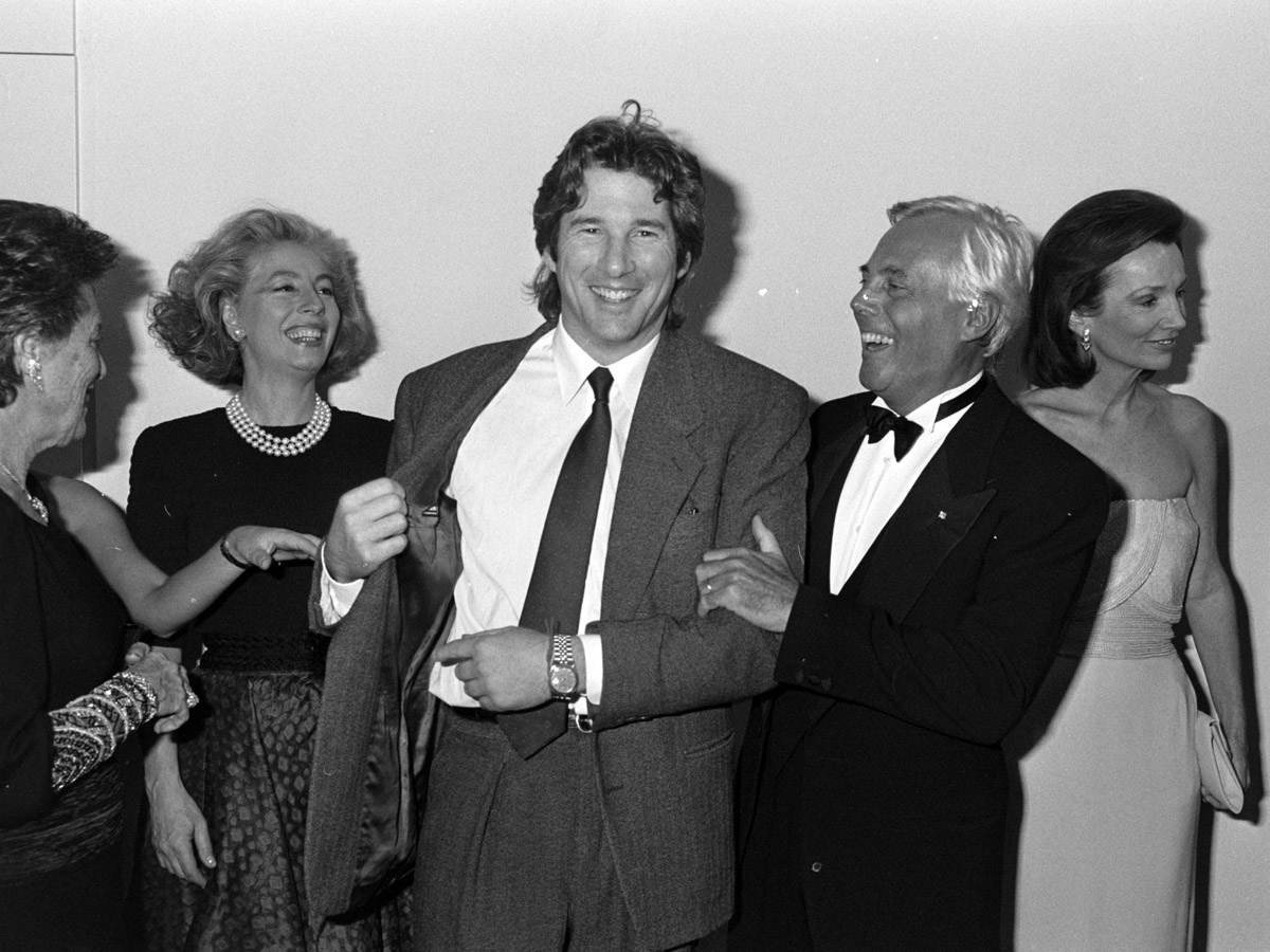 Armani Dinner Party and Presentation of Giorgio Armani Spring 1988 Ready to Wear Fashions