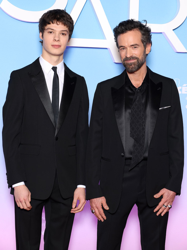Paul Kircher e Romain Duris Paul Kircher e Romain Duris