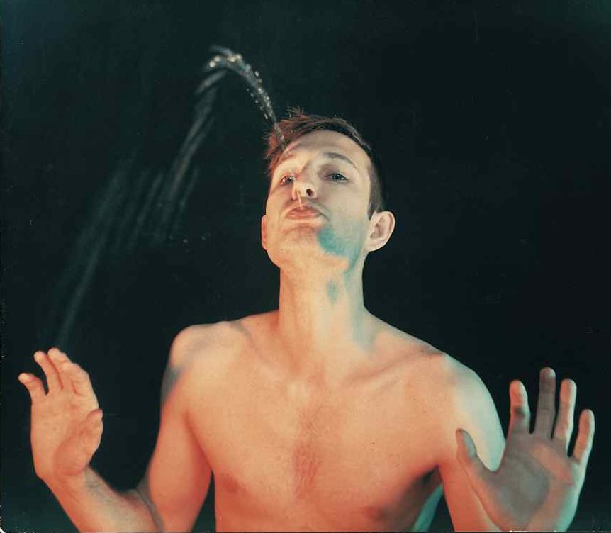 Bruce Nauman, Self Portrait as a Fountain, 1966-1967