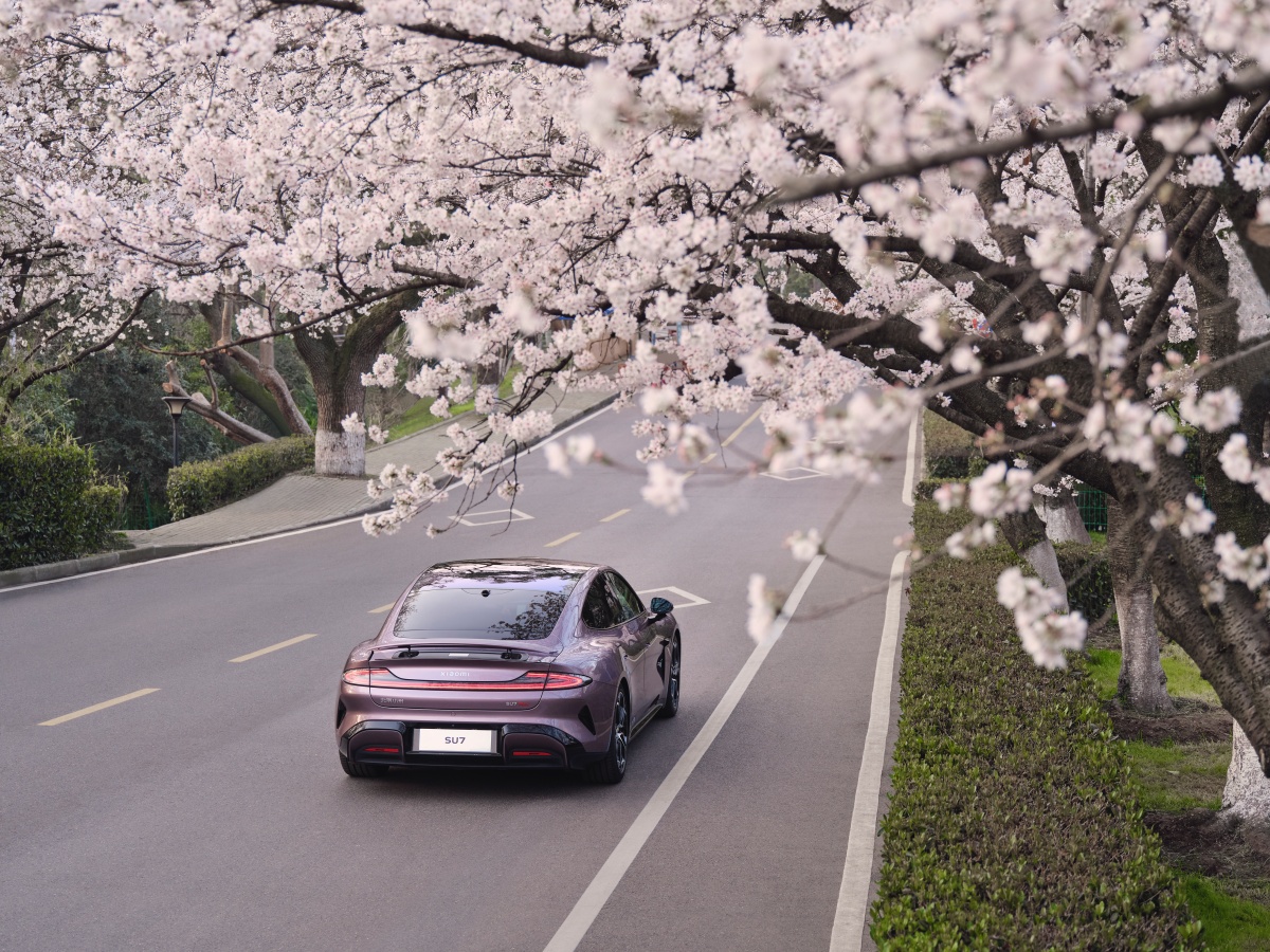 Xiaomi SU7 colore viola