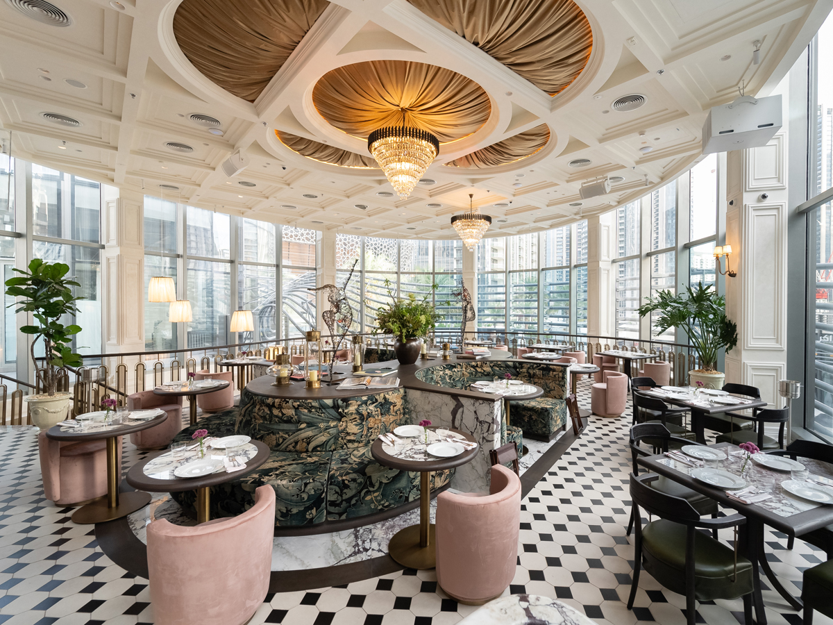 Il ristorante Bisou di Dubai