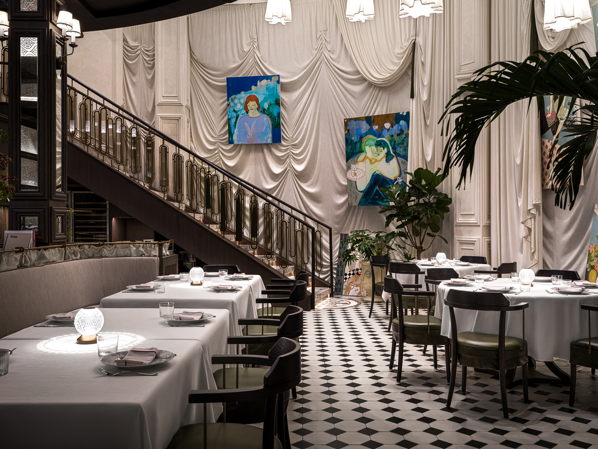 Il ristorante Bisou di Dubai