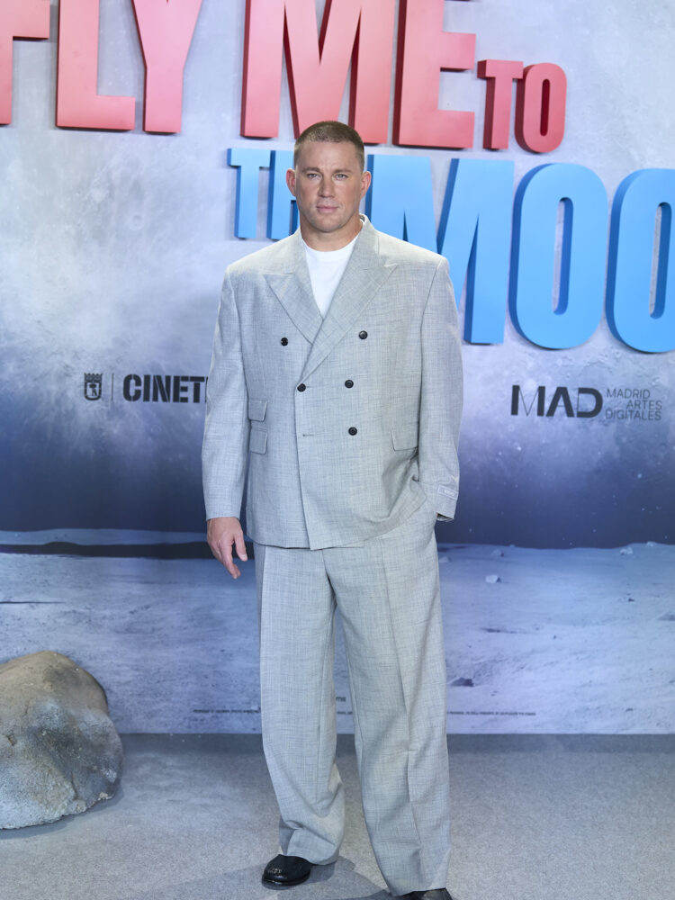 Channing Tatum Fly me to the Moon Madrid Premiere