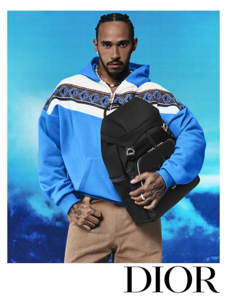DIOR MEN'S SPRING 2025 LIFESTYLE CAPSULE ADVERTISING CAMPAIGN BY RAFAEL PAVAROTTI (4) Lewis Hamilton testimonial di Dior
