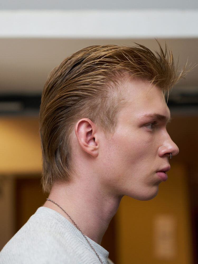 taglio con sfumatura bassa