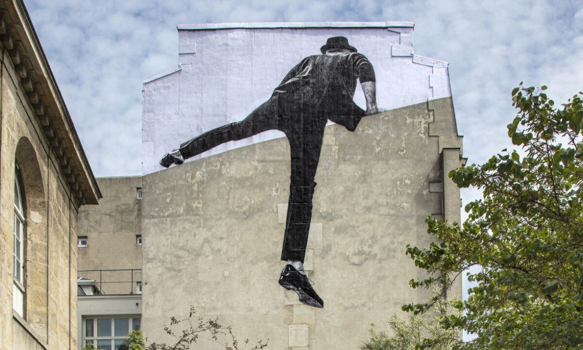 JR - Street Art, Paris Saint Germain ©JR-ART.NET