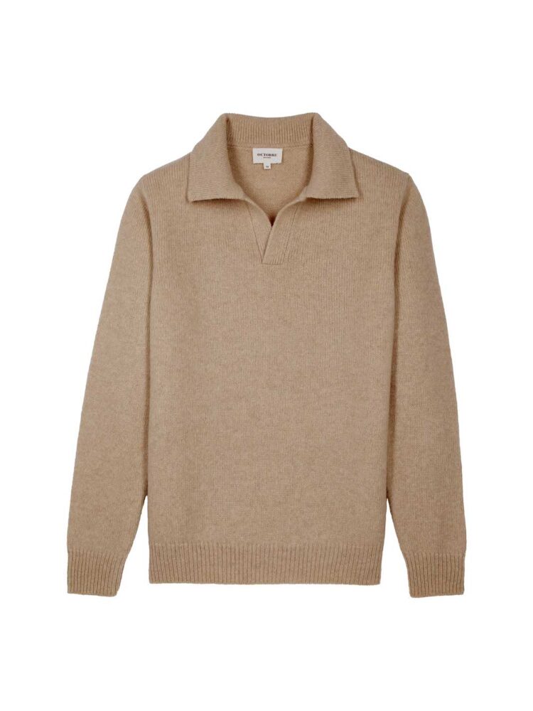 Octobre éditions_FW24_Pull MARLAY Beige