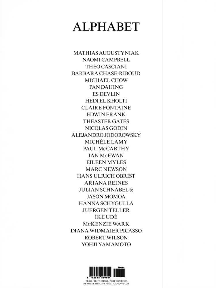 Alphabet n.1 - Nuovi imprevedibili magazine - ICON Alphabet n.1 - Nuovi imprevedibili magazine - ICON