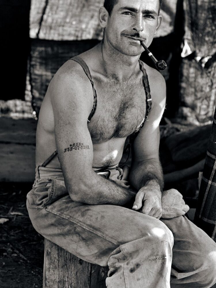 Thomas Cave photo by Dorothea Lange - Ritratti fotografici ICON
