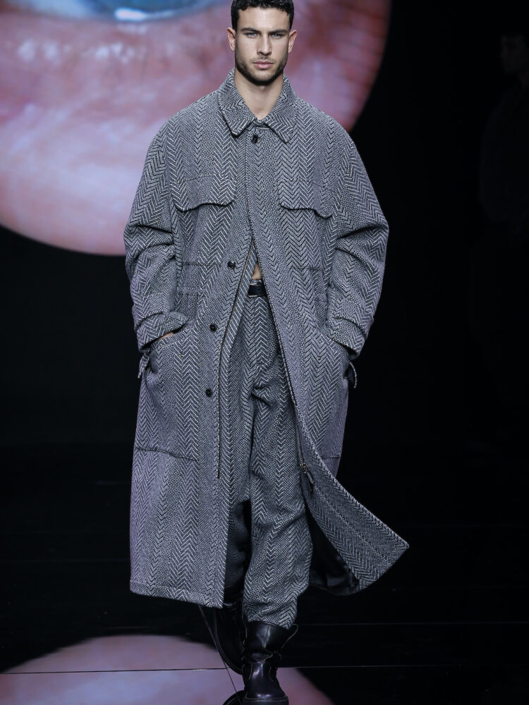 Giorgio Armani - Runway - Milan Fashion Week - Menswear Fall/Winter 2024-2025