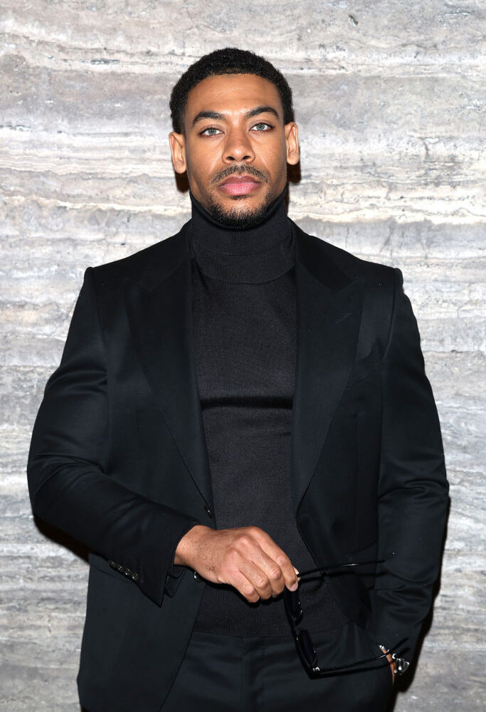 Aaron Pierre alla sfilata di Tom Ford alla Milano Fashion Week dello scorso febbraio (Photo by Vittorio Zunino Celotto/Getty Images for Tom Ford) Aaron Pierre alla sfilata di Tom Ford della Milano Fashion Week dello scorso febbraio (Photo by Vittorio Zunino Celotto/Getty Images for Tom Ford)