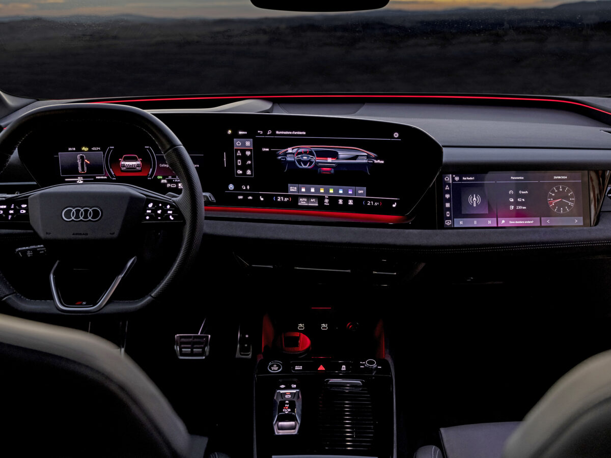 L’Audi Q6 e-tron L’Audi Q6 e-tron