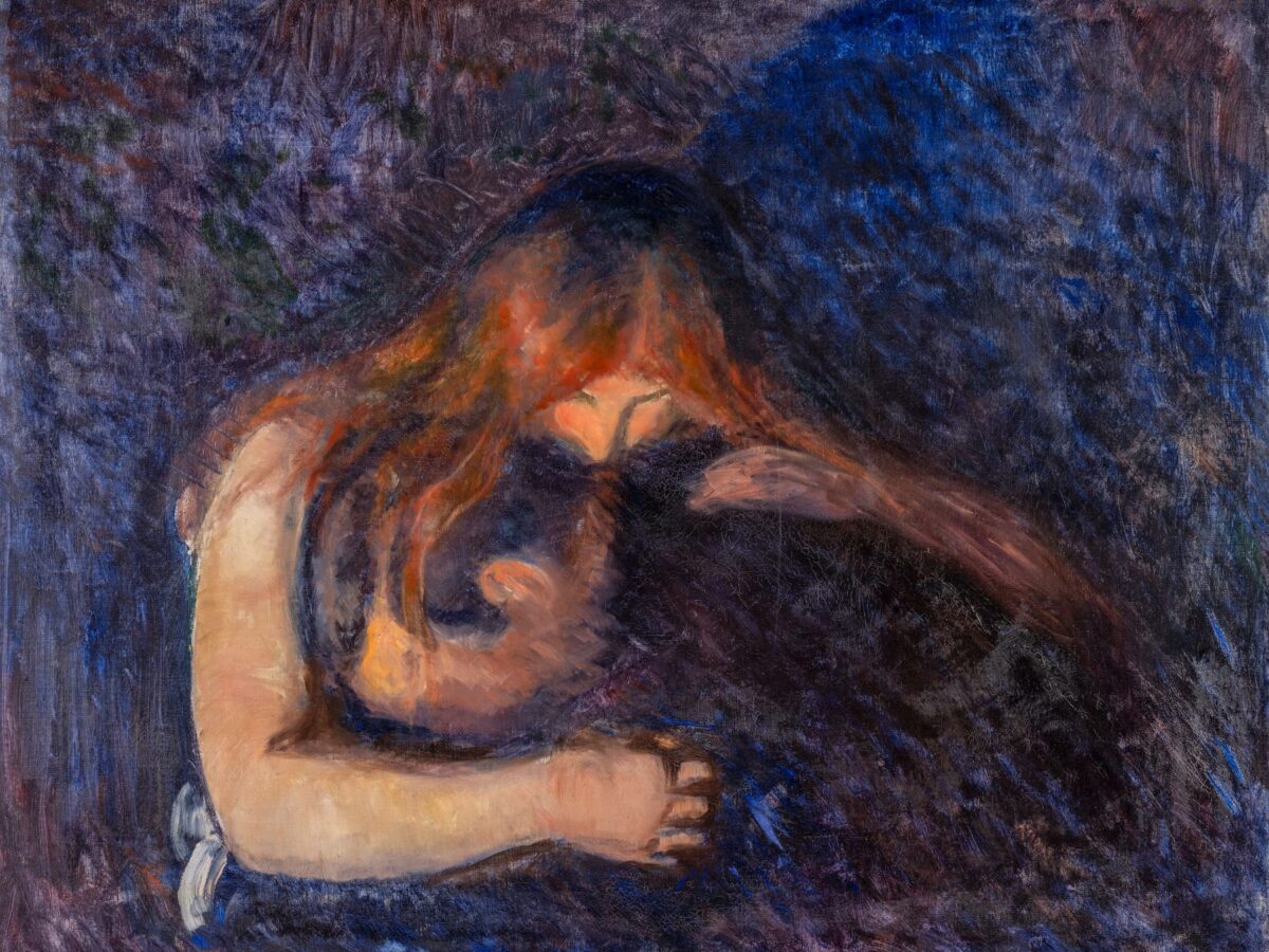 The vampire, Edvard Munch -_The Gothenburg Museum of art -Foto Hossein Sehatlo