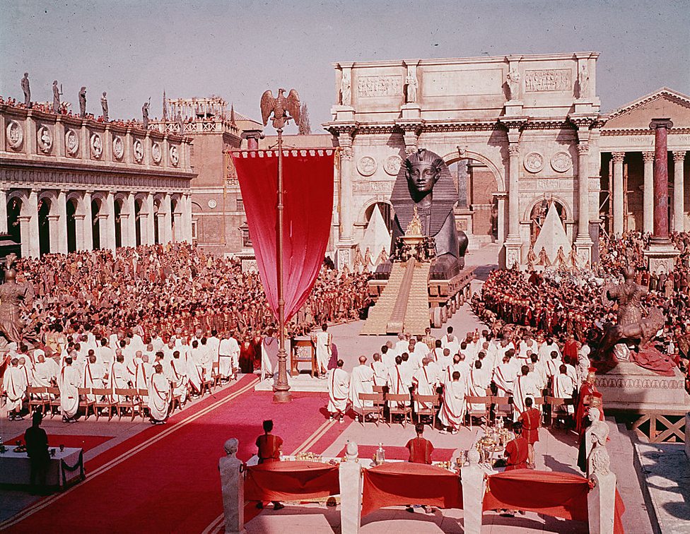 Cleopatra, 1963 - set cinematografici memorabili