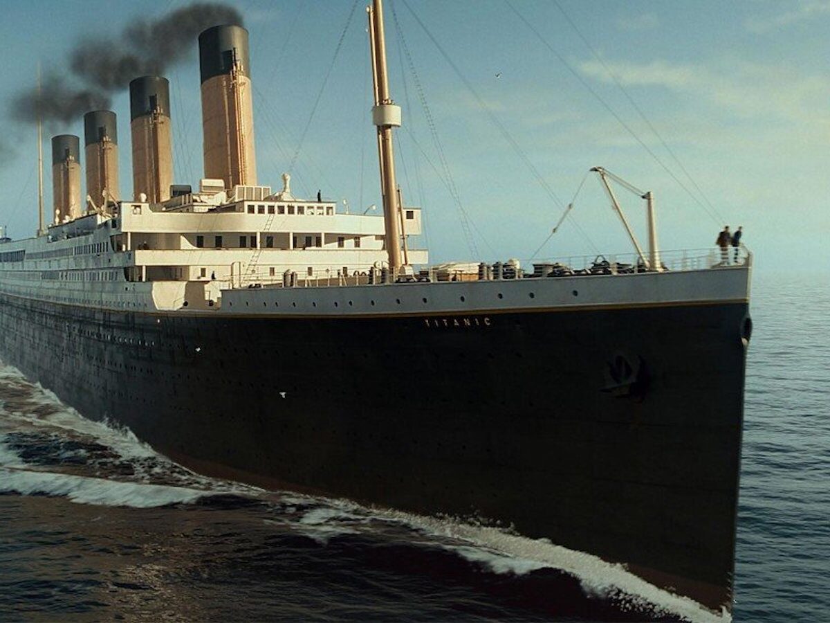 titanic - Waterworld - set cinematografici memorabili