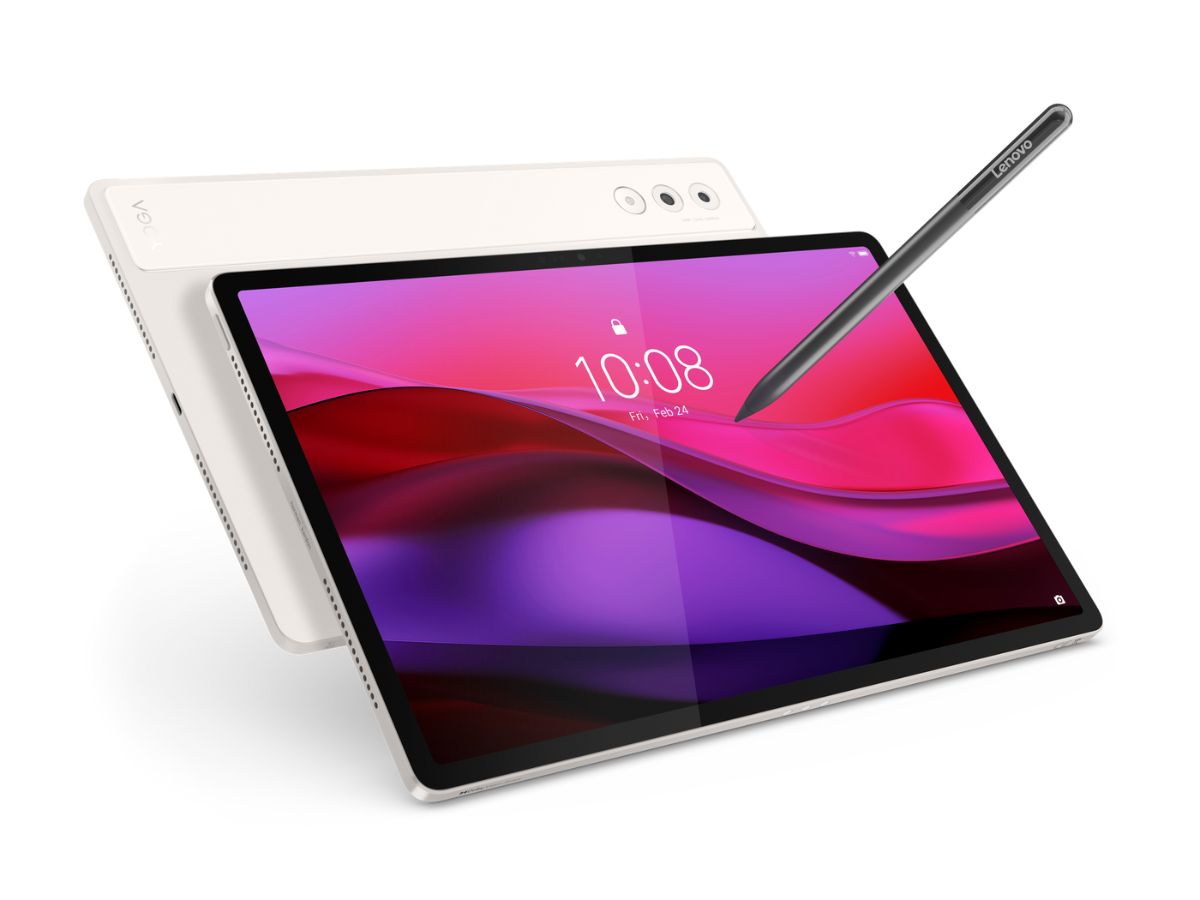 Yoga Tab Plus offre prestazioni di alto livello per multitasking, creazione di contenuti e intrattenimento