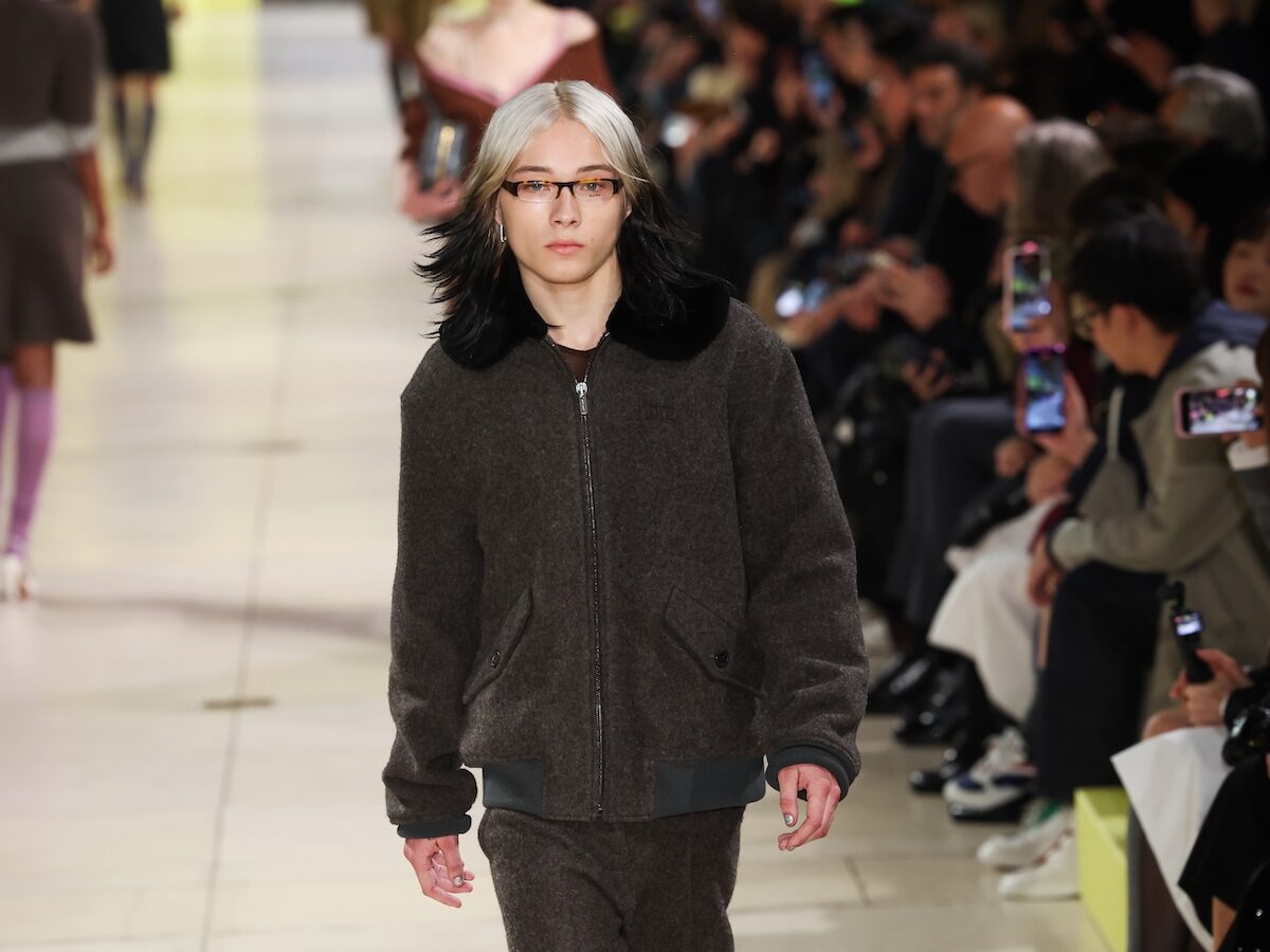 Miu Miu: Runway - Paris Fashion Week - Womenswear Fall/Winter 2025-2026 Rapper in passerella - nettspend miu miu