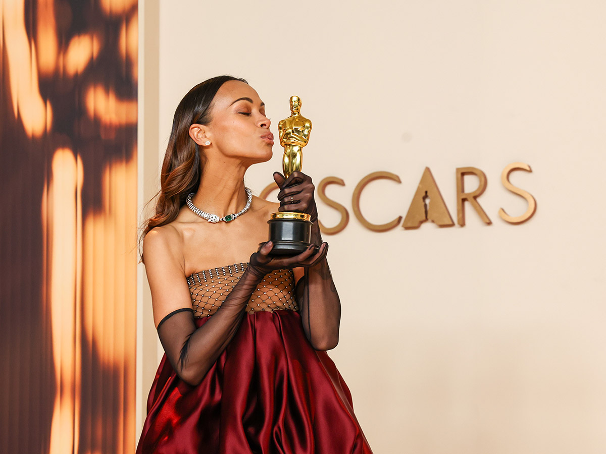 Oscar 2025 Zoe Saldana Oscar 2025 Zoe Saldana