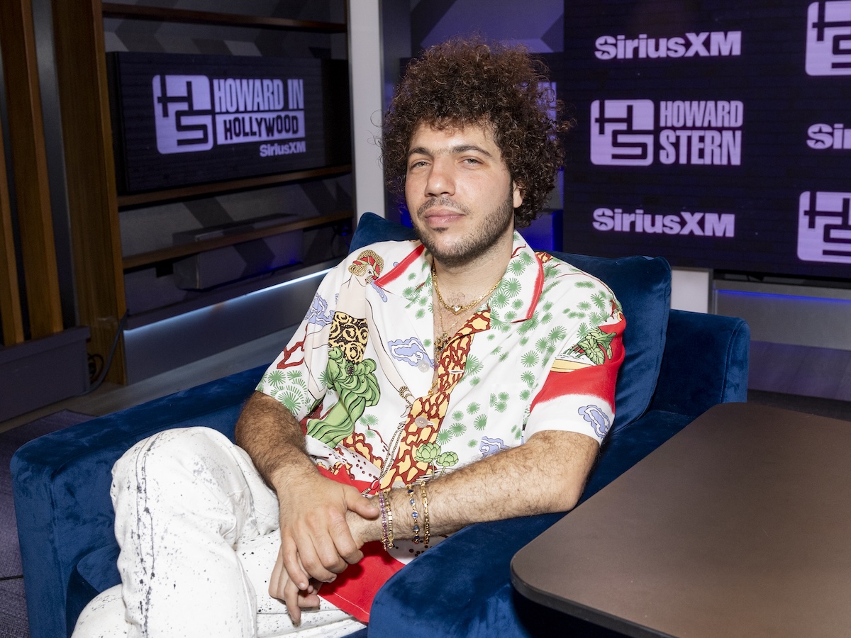 Benny Blanco Visits SiriusXM's 'The Howard Stern Show' Benny Blanco