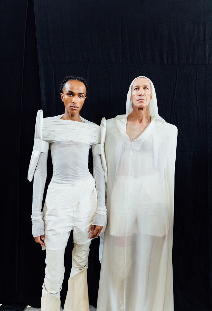 Rick Owens - Backstage - Paris Fashion Week - Menswear Spring/Summer 2025