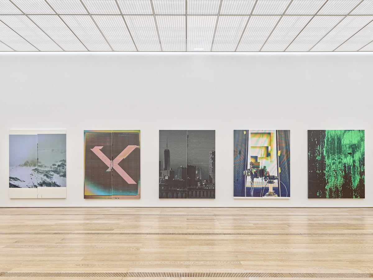 WADE GUYTON, UNTITLED, 2024 - Fondation Beyeler, Riehen:Basel, Beyeler Collection Courtesy of the artistjpg