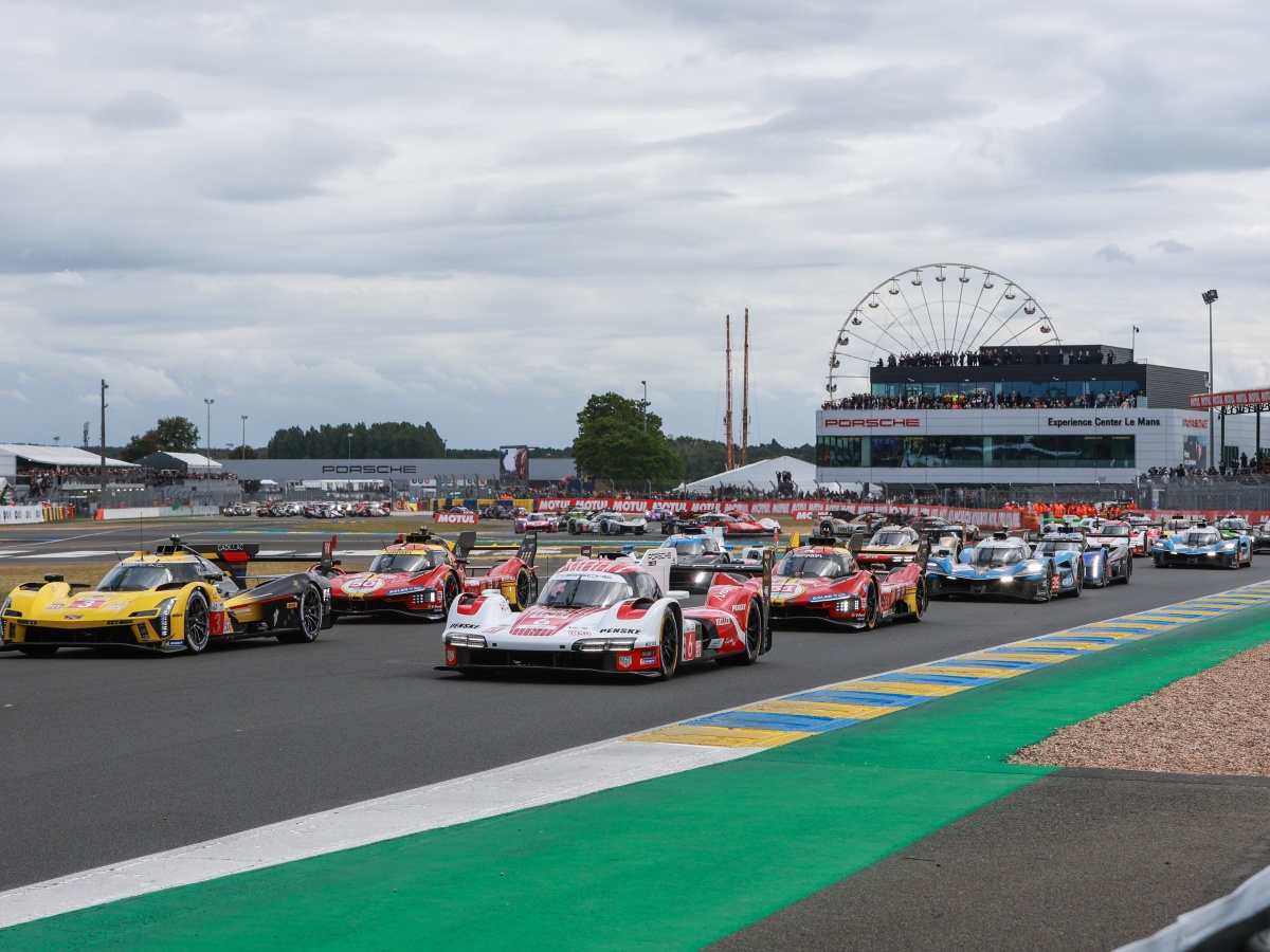 Partenza 24 Ore di Le Mans