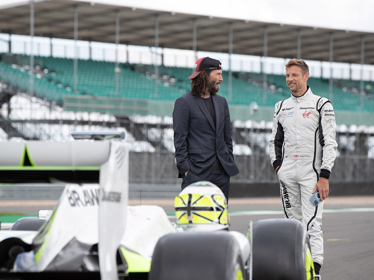 Keanu Reeves Formula 1