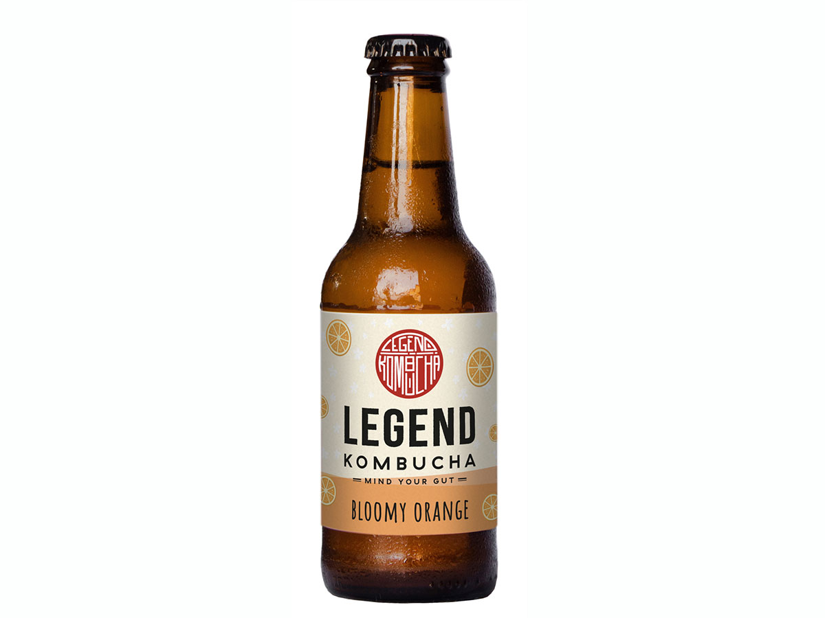 Legend Kombucha Bloomy Orange Legend Kombucha Bloomy Orange