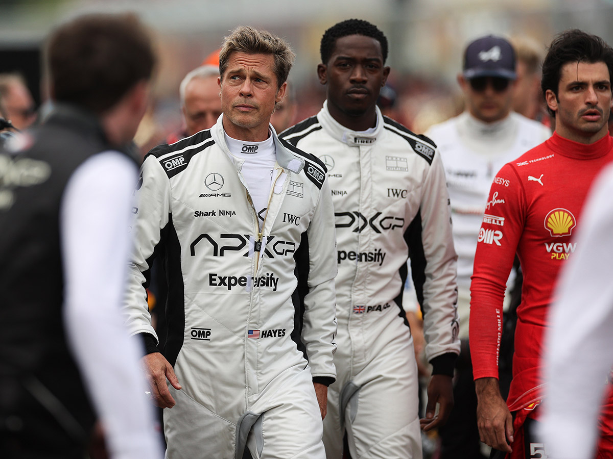 Brad Pitt in F1